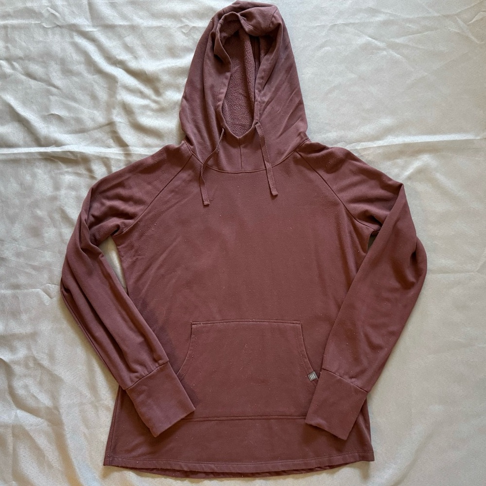 Women’s Free Fly Bamboo Maroon Hoodie Size Medium